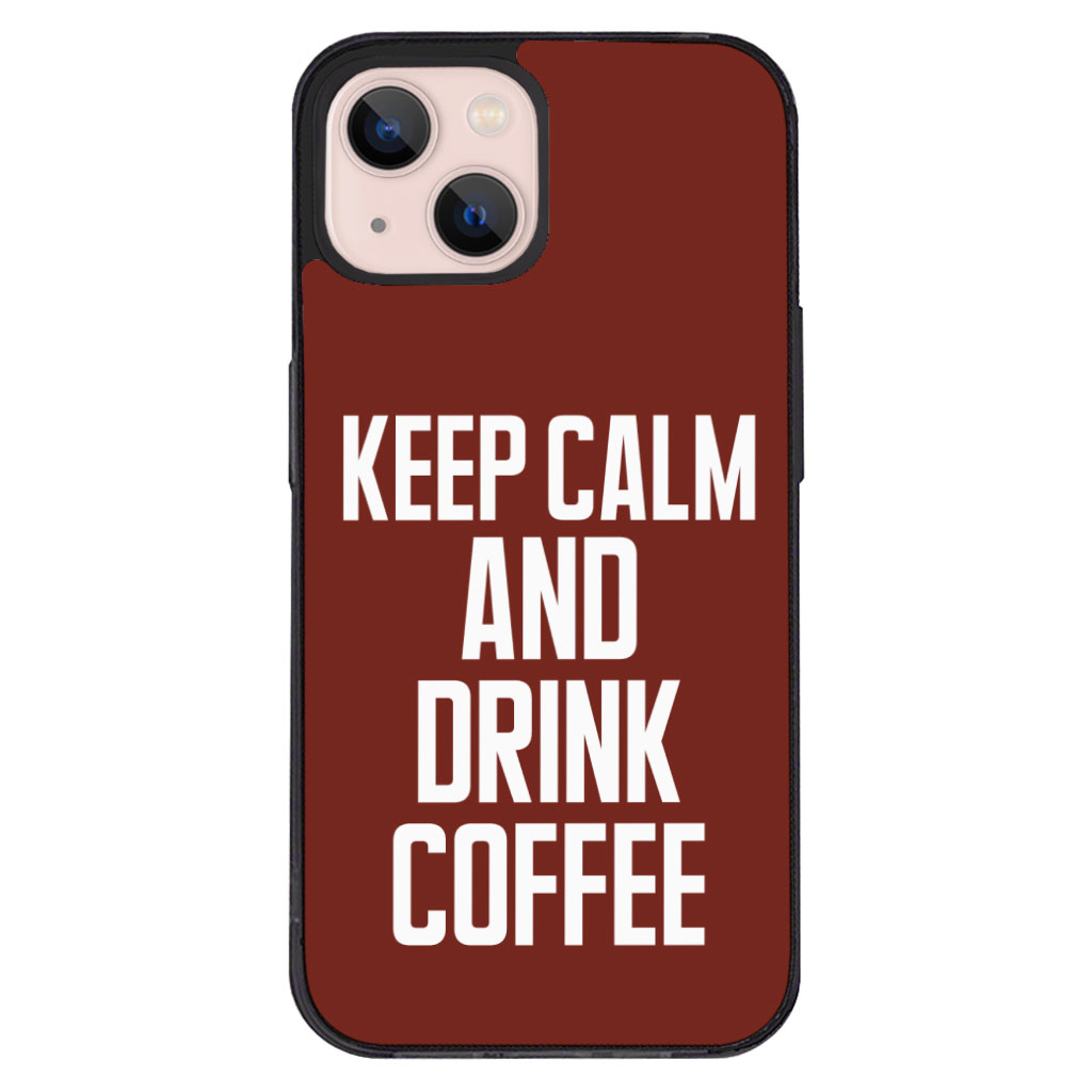 Coffee Iphone Mini Case Keep Calm Phone Case For Iphone Mini