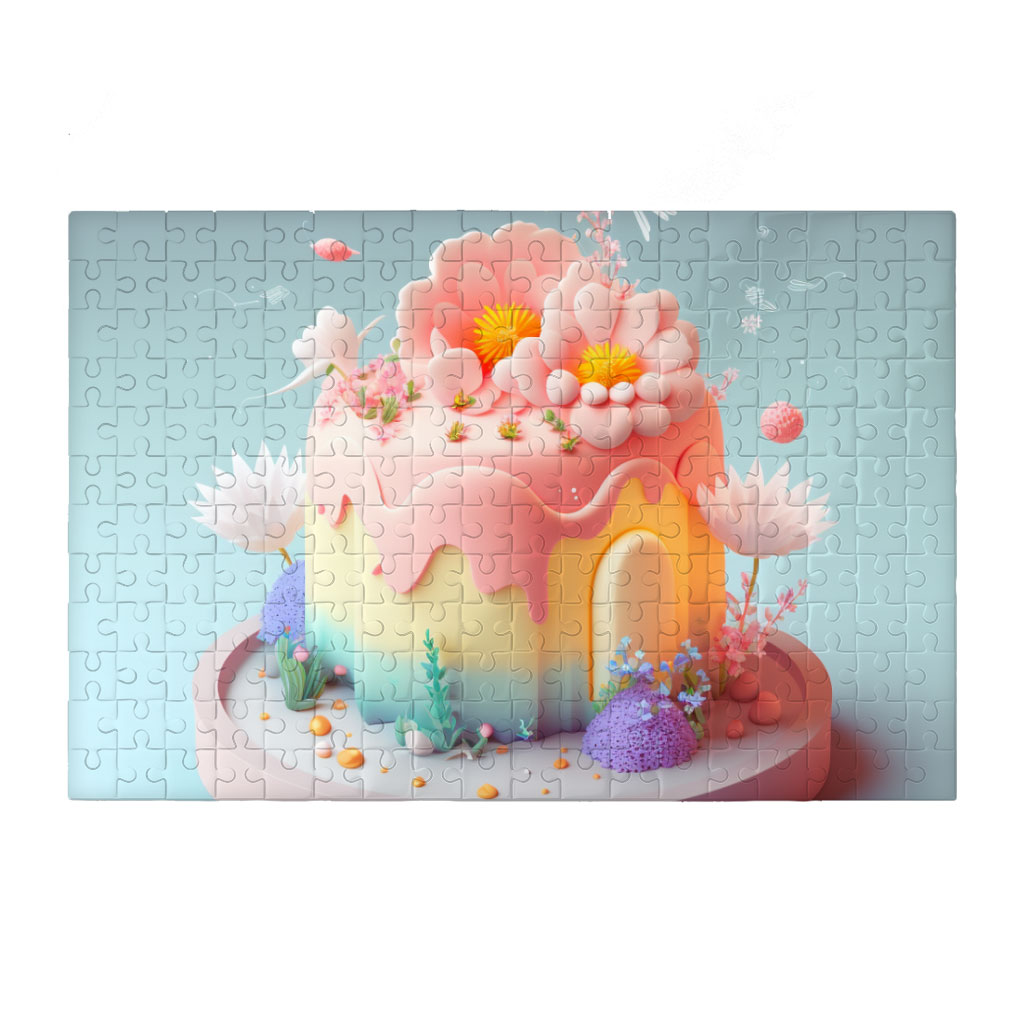 Kawaii Cake Puzzles - Creative Jigsaw Puzzle - Illustration Puzzles Kids & Babies Puzzles Toys & Games  