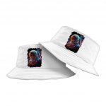 Space Astronaut Bucket Hat - Cool Art Hat - Colorful Bucket Hat - Image 2