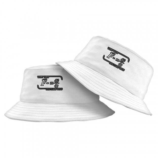 May the Force Be With You Bucket Hat - Creative Hat - Best Print Bucket Hat