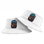 Cool Skull Bucket Hat - Floral Hat - Best Design Bucket Hat