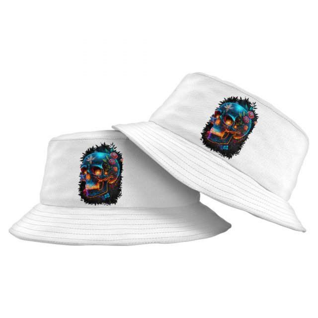 Cool Skull Bucket Hat – Floral Hat – Best Design Bucket Hat