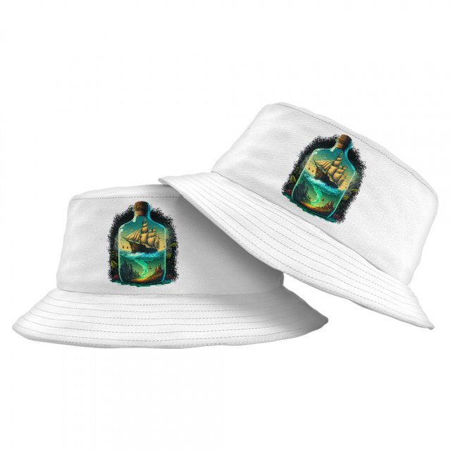 Ship Bucket Hat – Cool Graphic Hat – Best Design Bucket Hat