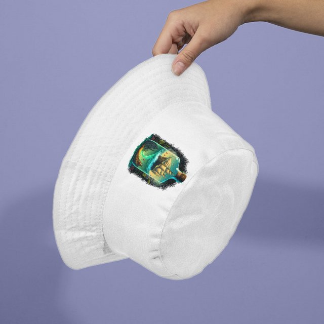 Ship Bucket Hat - Cool Graphic Hat - Best Design Bucket Hat - Image 3