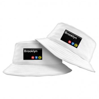 New York Printed Bucket Hat – Graphic Hat – America Bucket Hat