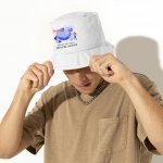 Travel Agent Bucket Hat - Travel Themed Hat - Printed Bucket Hat - Image 5