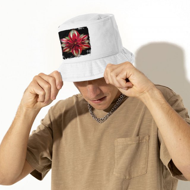 Beautiful Plant Bucket Hat – Themed Hat – Flower Bucket Hat