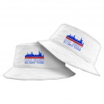 Cityscape Design Bucket Hat - Print Hat - Colorful Bucket Hat