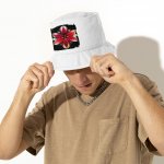 Plant Graphic Bucket Hat - Flower Hat - Beautiful Bucket Hat - Image 5