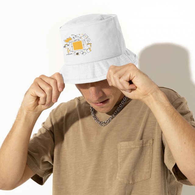 Travel Bucket Hat - Suitcase Hat - Cool Bucket Hat - Image 5