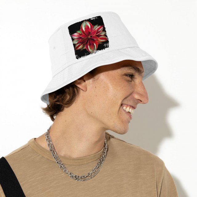 Beautiful Plant Bucket Hat – Themed Hat – Flower Bucket Hat