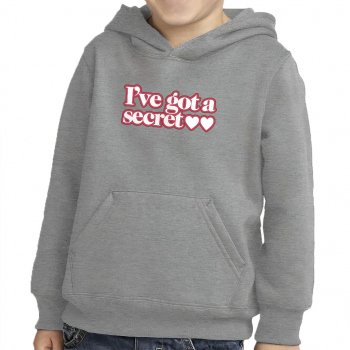 Cute Design Toddler Pullover Hoodie - Heart Print Sponge Fleece Hoodie - Illustration Hoodie for Kids