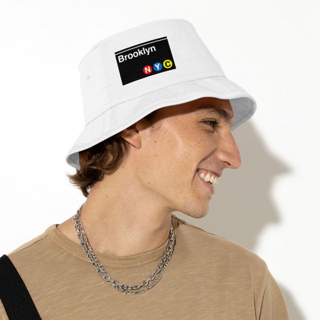 New York Printed Bucket Hat – Graphic Hat – America Bucket Hat