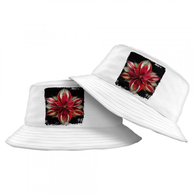 Beautiful Plant Bucket Hat – Themed Hat – Flower Bucket Hat