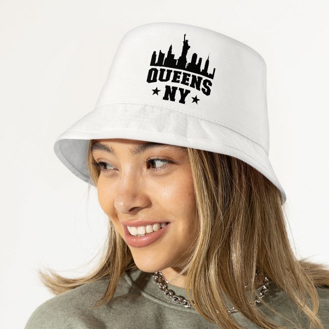 New York Cityscape Bucket Hat – City Hat – Print Bucket Hat