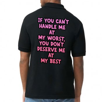 You Don't Deserve Me Jersey Sport T-Shirt - Funny T-Shirt - Printed Sport Tee