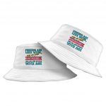 Friends and Wine Bucket Hat - Quotes Hat - Funny Bucket Hat