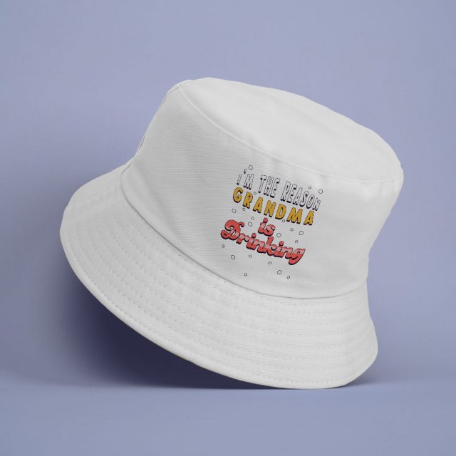 Funny Design Bucket Hat – Quotes Hat – Themed Bucket Hat