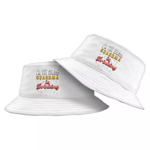 Funny Design Bucket Hat - Quotes Hat - Themed Bucket Hat