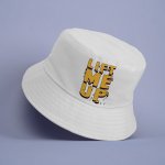 Cool Design Bucket Hat - Saying Hat - Cool Print Bucket Hat - Image 3