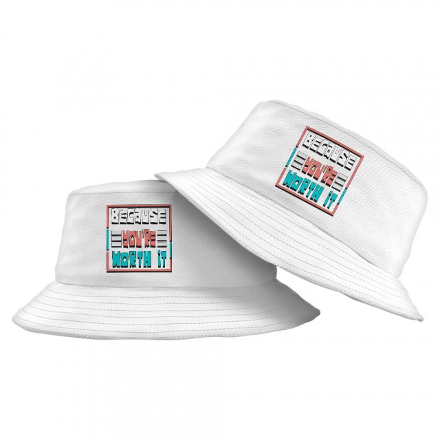 Inspirational Bucket Hat - Cool Quotes Hat - Printed Bucket Hat