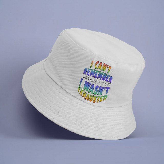 Funny Design Bucket Hat - Cool Saying Hat - Quotes Bucket Hat - Image 3