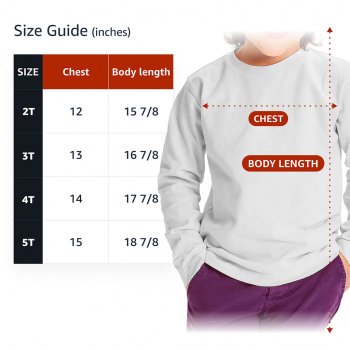 Kawaii Design Toddler Long Sleeve T-Shirt - Heart Print Kids' T-Shirt - Cute Long Sleeve Tee