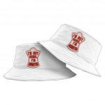 Funny Print Bucket Hat - Best Design Hat - Cool Bucket Hat