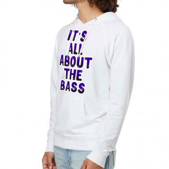 All About That Bass Lightweight Hoodie - Cool Hooded Sweatshirt - Printed Hoodie
