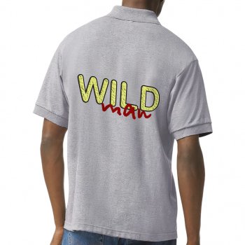 Wild Man Jersey Sport T-Shirt - Cool T-Shirt - Themed Sport Tee