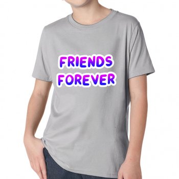 Friends Forever Kids' Classic Fit T-Shirt - Trendy T-Shirt - Cool Design Classic Fit Tee