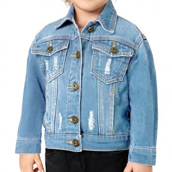 Nap Time Toddler Denim Jacket - Quotes Jean Jacket - Best Selling Denim Jacket for Kids