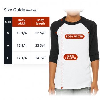 Freedom Kids' Baseball T-Shirt - Cute Graphic 3/4 Sleeve T-Shirt - Cool Design Baseball Tee