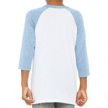 Freedom Kids' Baseball T-Shirt - Cute Graphic 3/4 Sleeve T-Shirt - Cool Design Baseball Tee