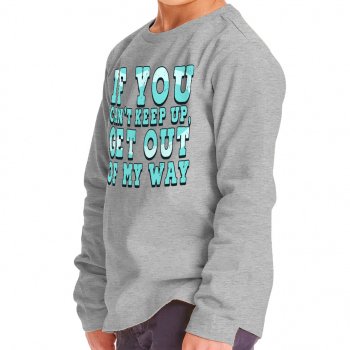 Cool Quote Toddler Long Sleeve T-Shirt - Trendy Kids' T-Shirt - Themed Long Sleeve Tee
