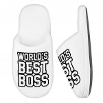 Boss Memory Foam Slippers - Gift Slippers - Cool Slippers Fashion Slippers and Socks