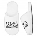Born in the USA Memory Foam Slippers - Patriotic Design Slippers - Cool Design Slippers Fashion Slippers and Socks
