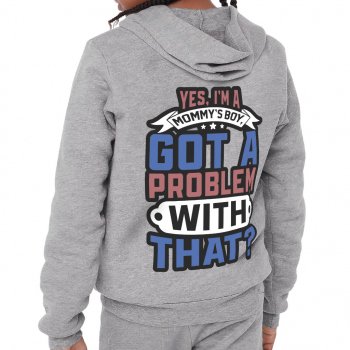 Cute Funny Kids' Full-Zip Hoodie - Family Hooded Sweatshirt - Graphic Kids' Hoodie