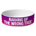 Funny Design Pet Bowl - Cool Quotes Dog Bowl - Graphic Pet Food Bowl MADE IN THE USA Pet Supplies Pet Supplies