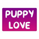 Puppy Love Pet Food Mat - Kawaii Anti-Slip Pet Bowl Mat - Best Print Pet Feeding Mat MADE IN THE USA Pet Supplies Pet Supplies