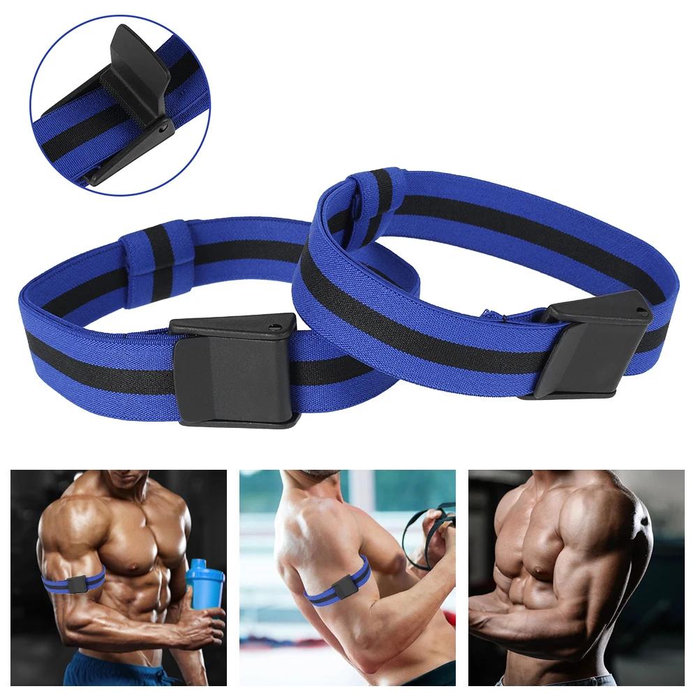 Adjustable BFR Bands for Arms and Legs – Occlusion Training Straps for Muscle Growth