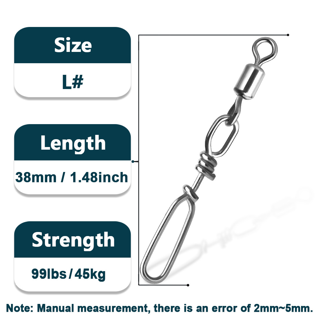 Size L 38mm 45kg