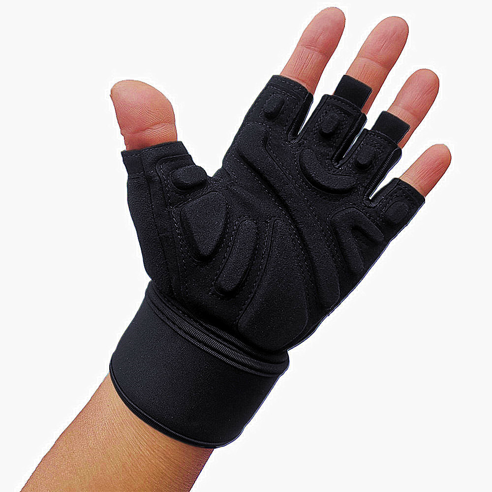 Half Finger Gym Gloves for Weightlifting, CrossFit & Training - Image 6