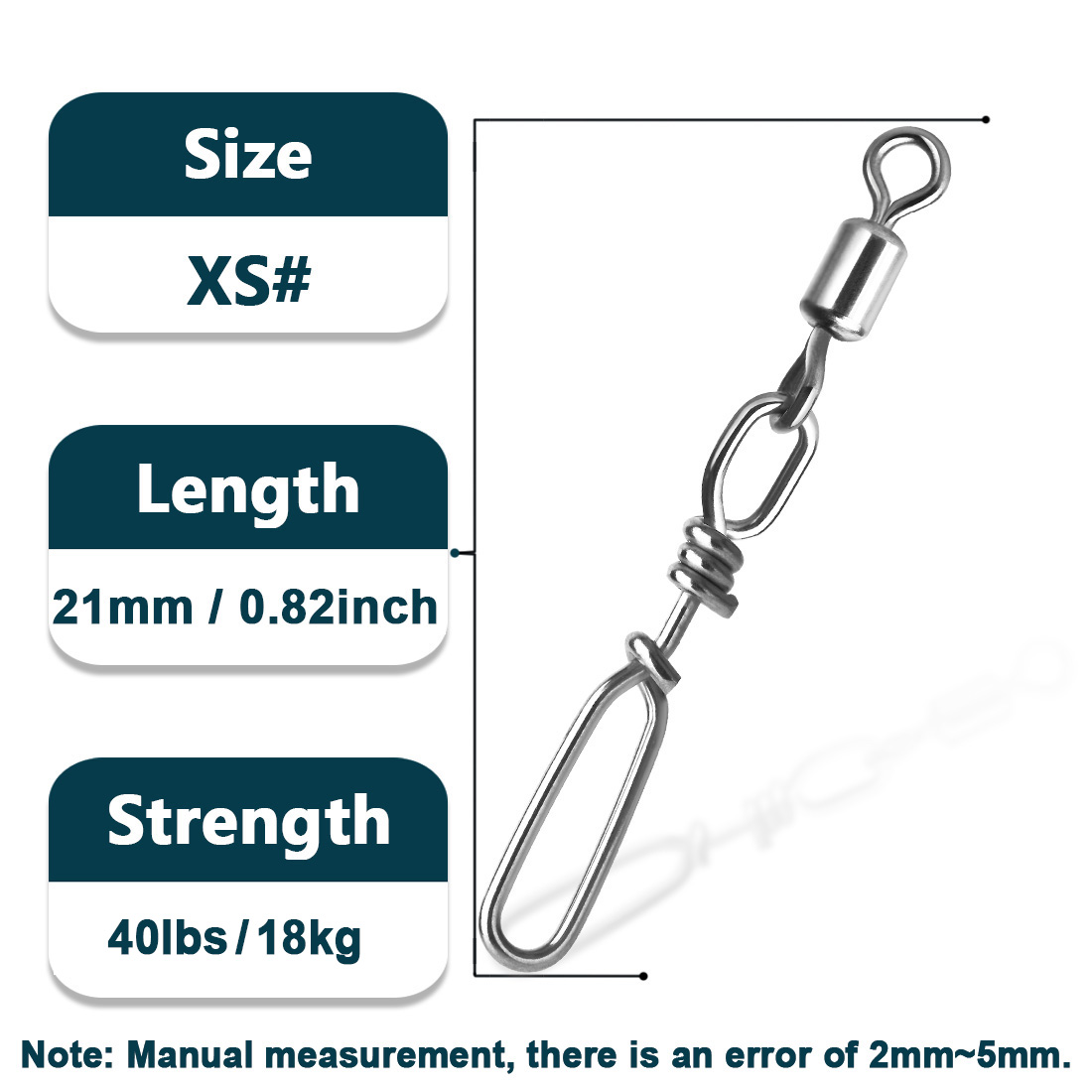 Size XS 21mm 18kg