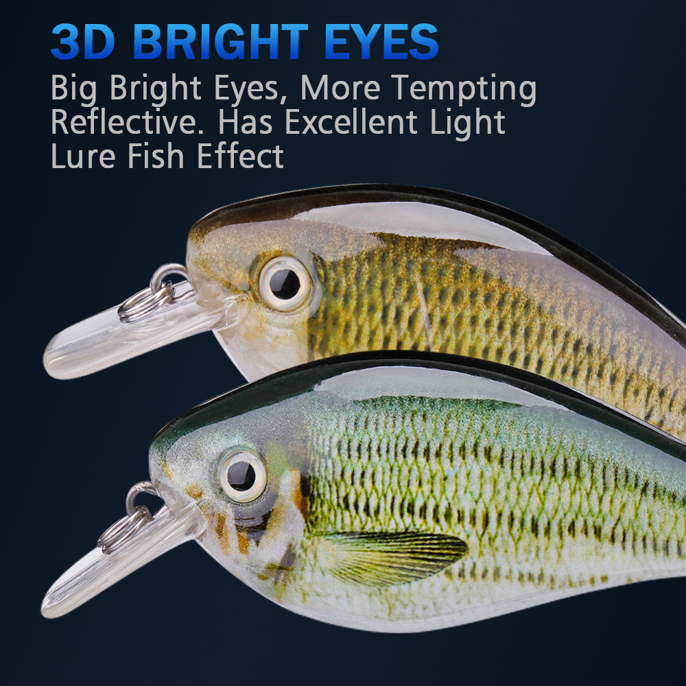 Floating Rattling Crankbait Lure 70mm 13g for Bass Pike Trout Fishing - Image 4