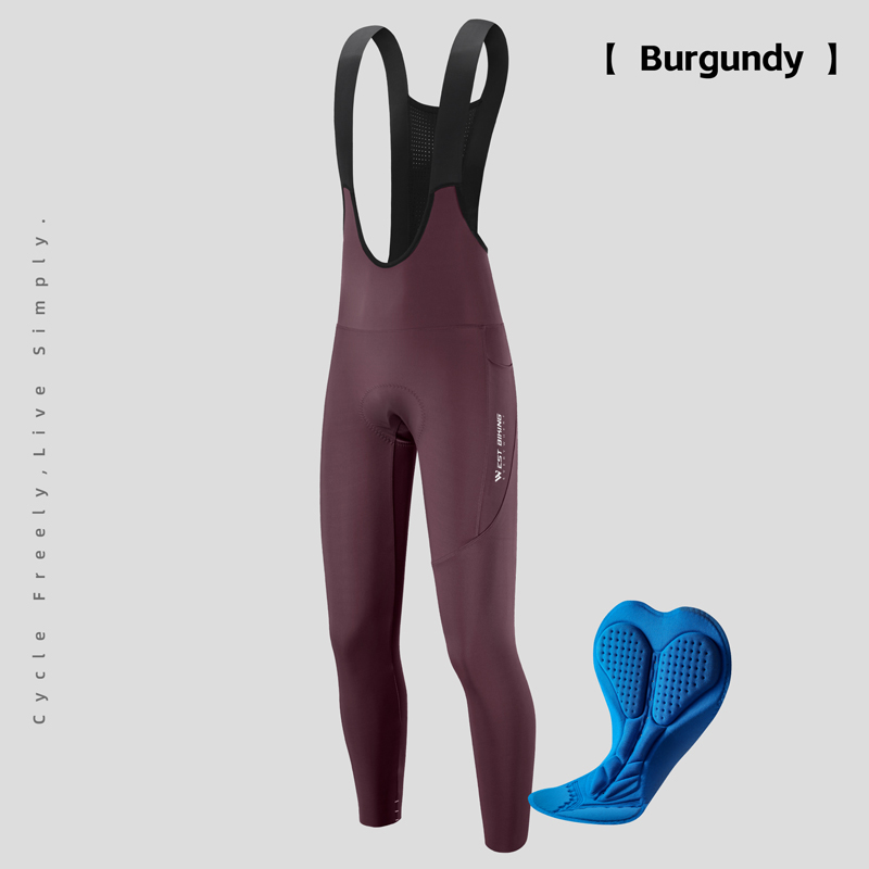 Burgundy Bib Pants