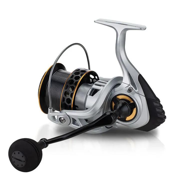 High Drag Saltwater Spinning Reel with Alloy Spool, 5.2:1 Gear Ratio, 2000-12000 - Image 6