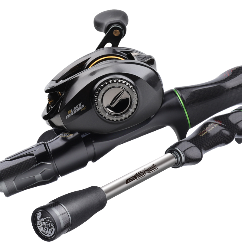 Long Casting Fishing Rod and High-Speed Baitcasting Reel Combo