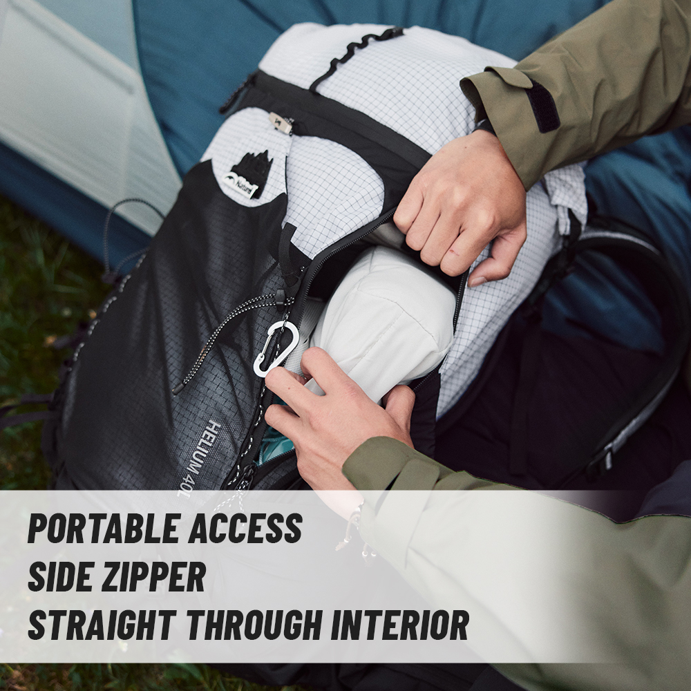 40L Waterproof Hiking Backpack with Rain Cover - Image 7
