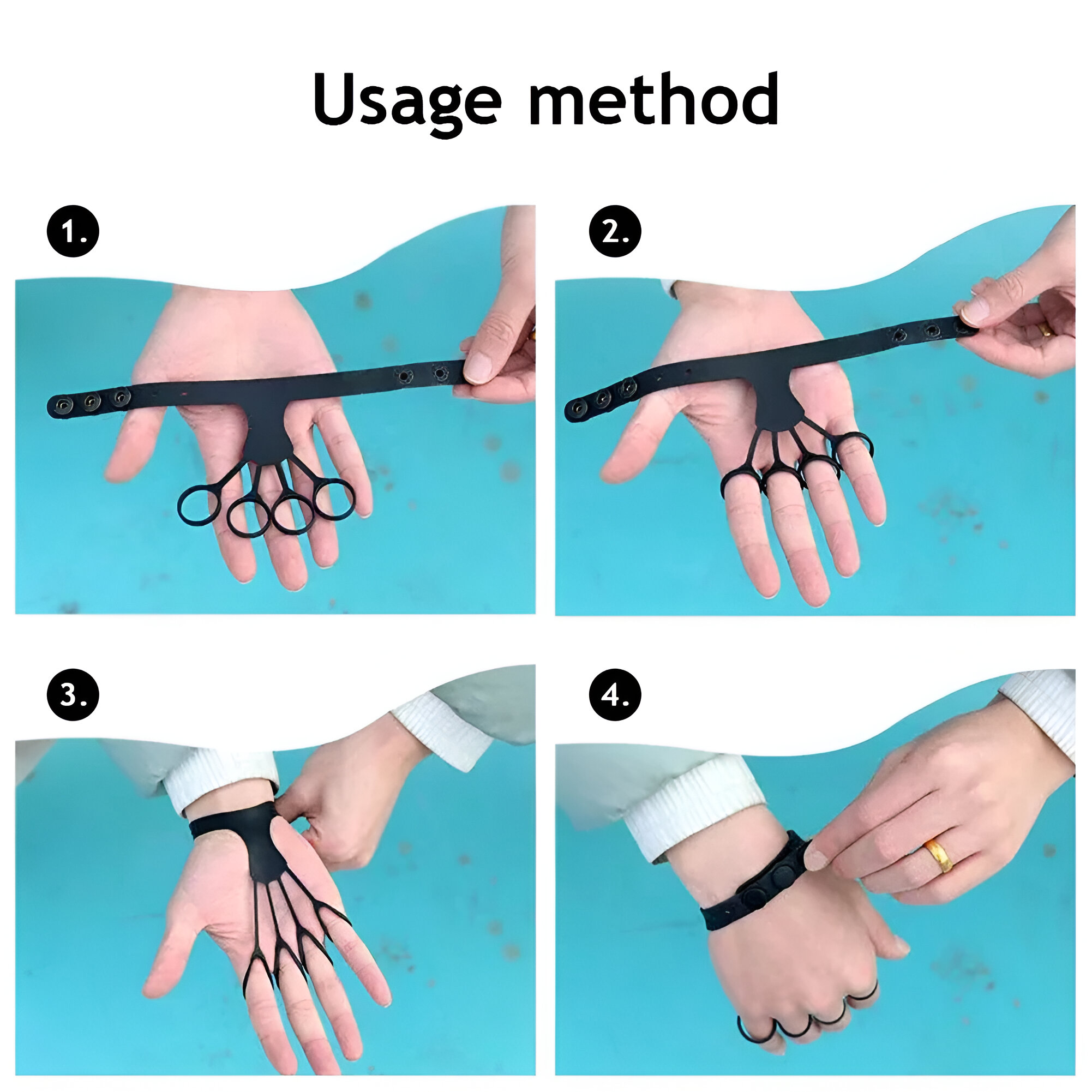 Basketball Shooting Aid Hand Strap - Image 4